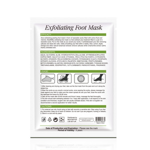 Mascarilla Exfoliante <span class=keywords><strong>para</strong></span> Pies con <span class=keywords><strong>Aloe</strong></span> <span class=keywords><strong>Vera</strong></span> BestNiffes, Entrega en 1-3 Días, Repara, Suaviza, Hidrata y Nutre la Membrana del Pie - Product Image 4
