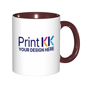 Image personnalisée USA Made 11oz Moderne Design Classique Tasse à Café en Argile Coloré Couvercle Écologique Sublime Stocké pour Cadeaux d'Affaires Sûr 400ml - Product Image 1