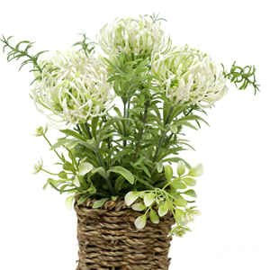 उच्च गुणवत्ता वाले वास्तविक स्पर्श कृत्रिम mums सर्पिल के साथ बुने हुई टोकरी में उच्च गुणवत्ता वाले वास्तविक स्पर्श कृत्रिम मम्स सर्पिल - Product Image 3
