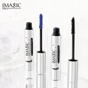 IMAGIC su geçirmez siyah mavi kirpik genişletilmiş maskara kozmetik Curling Lashes kalın ve hızlı kuru hacim maskara