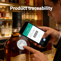 Etiqueta NFC FJ8213 de 13.56Mhz ISO14443a HF con Soporte de Personalización de Fábrica, Encriptación y Autenticación para Productos de Alta Gama
