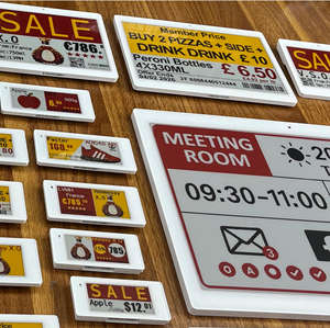 Kedatangan Baru Gateway IoT Bluetooth BLE 5.0 Label Rak Elektronik 2.9 Inci 2.4GHz Sistem ESL Label Harga Digital untuk Supermarket - Product Image 5