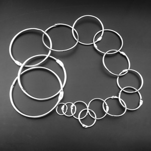 2022 ultimo design da 15mm a 80mm di diametro interno rivetto nessun piccolo anello legante post - Product Image 2