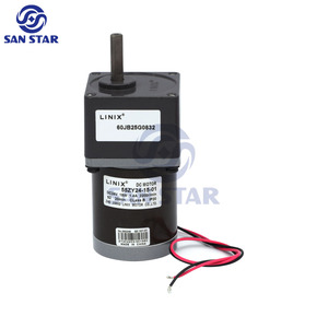 มอเตอร์ไฟฟ้ากระแสตรงลินิกซ์ 24V 15W มอเตอร์เกียร์ 60JB25G0832 - Product Image 1