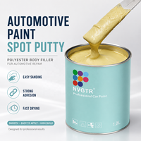 Mastic de remplissage polyester pour carrosserie automobile en gros avec durcisseur, facile à poncer, fournisseur d'usine OEM ODM