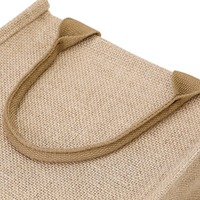 Sacs Fourre-tout en Jute Réutilisables et Écologiques de Taille Personnalisée pour Shopping, Plage et Cadeaux