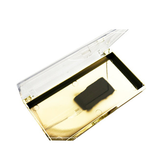 Boîte en plastique Glitter faux cils boîte fermer rangée cils boîte de rangement en gros - Product Image 4