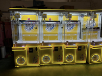 Máquina de grúa de garra de Arcade que funciona con monedas de construcción de tablero grande Máquina de juego de garra de muñeca compatible con Google Pay y Apple Pay