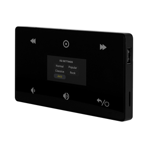Amplificador de Pared Bluetooth Mini Estándar Italiano Negro/Blanco de 2/4 Canales y 25W, Reproductor de Música de Fondo para Audio en Casa Inteligente - Product Image 1