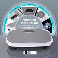 Plateforme vibrante compacte pour entraînement à domicile, machine de massage vibrante personnalisée pour gagner de la place
