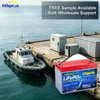 Batterie au lithium LiFePO4 12V 300AH à décharge profonde, qualité A, marine, Bluetooth, BMS intelligent, connecteur Anderson, 6000 cycles, CE RoHS IP67, OEM ODM