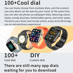 IP68 Waterdichte Sport Fitness Tracker Smartwatch TK23 Antwoordoproepfunctie Android IOS compatibel IPS Display NFC-bediening - Product Image 3