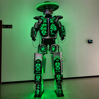Costumes Robotiques de Cosplay en Gros pour Usine, Grande Taille 2,7m, Réalistes, pour Promotion Commerciale, Salons Professionnels, Danse, LED, Nuit, Personnalisables