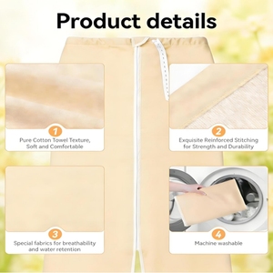 Protège-lits absorbants pour adultes, coussinets imperméables, jupes-couches lavables et réutilisables, haute absorption, pour usage domestique et hospitalier - Product Image 6