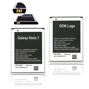 EB615268VU แบตเตอรี่ทดแทนเดิมสำหรับ Samsung Galaxy Note 1หนึ่ง I717 T879 N7000 2500MAh