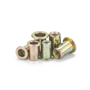 Rivets à insert en acier au carbone zingué jaune M3 M4 M5 M6 à tête plate pour l'exploitation minière - Product Image 2