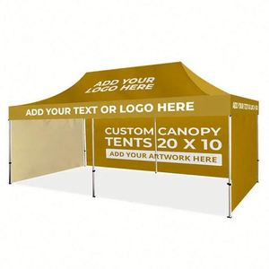 Custom <b>Canopy</b> <b>Tent</b> with Silk Screen Printing and Creative Design for Promotional Advertising at Sport Events and Trade Shows - Product Image 5