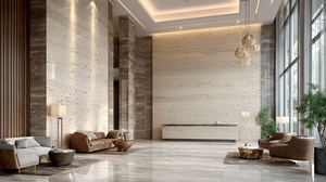 Panneaux muraux effet pierre <span class=keywords><strong>travertin</strong></span>, panneaux muraux flexibles, carreaux flexibles, décoration extérieure pour hôtel, villa, revêtement en briques - Product Image 2
