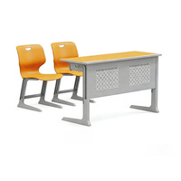 Meubles scolaires en bois durables et abordables, ensemble bureau et chaise pour étudiants, bureau et chaise scolaires modernes pour salle de classe