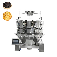 Machine d'emballage automatique multifonction à 10 à 14 têtes pour granulés, pesage, emballage et étiquetage de sacs en papier alimentaire