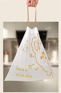 Bolsas de Basura Pequeñas Huamaohengchun de 4 Galones, con Cordón, Resistentes a Desgarros, Grosor de 1.1 Mil - Rabbit, Paquete de 90 Bolsas de Basura Pequeñas - Product Image 5