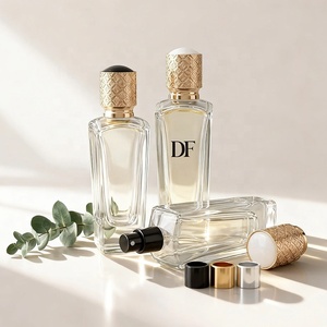 Nuovo Design: Flacone Spray per Profumo Trasparente da 50ml e 75ml, Forma <span class=keywords><strong>Speciale</strong></span> Quadrata con Tappo di Lusso - Product Image 3