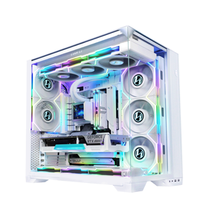 Gốc Lian-Li Trường Hợp Máy Tính O11 Tầm Nhìn Nhỏ Gọn Giữa Tháp Hỗ Trợ ATX/E-ATX/MINI-ITX Bo Mạch Chủ Máy Tính Để Bàn Chơi Game PC Trường Hợp - Product Image 4