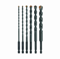 Foret diamanté à marteau rotatif en carbure de tungstène pour maçonnerie et forets centraux en carbure de béton
