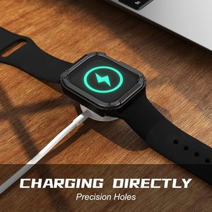 Nouveau boîtier de montre armure pour <span class=keywords><strong>Apple</strong></span> <span class=keywords><strong>Watch</strong></span> Series 10/9/8/7 protecteur d'écran 49mm 46mm 42mm <span class=keywords><strong>44mm</strong></span> 45mm 40mm étui pare-chocs Iwatch couverture - Product Image 6