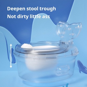 Siège d'apprentissage de la propreté portable en forme de <span class=keywords><strong>baleine</strong></span> pour bébé, avec marchepied antidérapant, pour usage domestique - Product Image 3