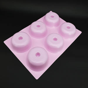 Hoge kwaliteit duurzaam PP materiaal donutvorm met aanpasbaar logo, rechthoekige vorm voor het maken van desserts & éclairs - Product Image 3