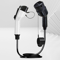 EV Accessoires Eu To Us Ac Portable Ev Chargeur Rallonge 240V 32A Mobile Ev Car Charging Cable