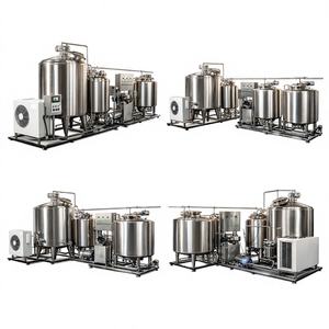 Machine à yaourt et crème glacée automatique Ace avec processeur de produits laitiers en acier inoxydable pour le mélange de crème glacée et de yaourt - Product Image 1