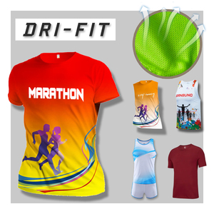 Camiseta Deportiva de Running Sublimada Personalizada, de Alta Calidad, Secado Rápido, Transpirable, Ecológica, 100% Poliéster, para Hombre - Product Image 2