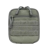 GAF Pochette tactique en nylon pour accessoires médicaux en plein air Sac pochette