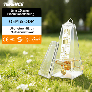 Metrónomo Mecánico Transparente Clásico TERENCE, Accesorio para Instrumentos Musicales, para Guitarristas - Product Image 1
