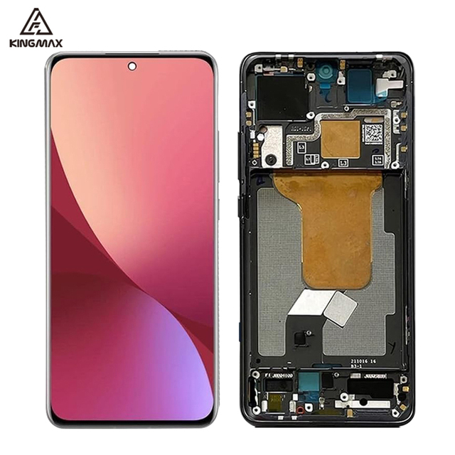 Original LCD Screen and Digitizer Full Assembly With Frame for Xiaomi Mi 12 / 12S / 12X
