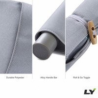 Sangle de yoga multifonctionnelle 51x80cm, bande en tissu amovible et lavable, étireur de jambes portable pour Pilates et entraînement de danse