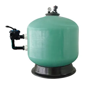Swimming Pool Sand Filter with Pump Top Entry Sand Filter for pool water FRP filter vessel