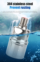 1/2 "Wellblech Edelstahl 304 Schwimmer kugel hahn Automatische Wasserstands regelung für Wassertanks und Pools OEM anpassbar