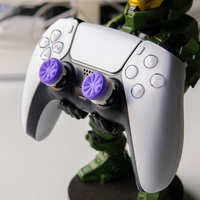 Thumbsticks pour manette, toucher confortable, pour manette PS5/4 Xbox SWITCH Pro, 1 taille haute, 1 taille moyenne