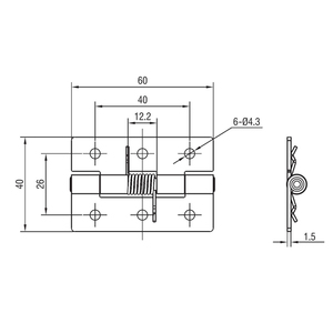 स्वचालित दरवाजा बंद करने के साथ 304 स्टेनलेस स्टील - Product Image 4