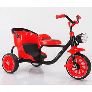 Tricycle pour enfants tricycle enfant à 3 roues vente chaude tricycle pour enfants/vente en gros de tricycle jouet pour <span class=keywords><strong>b</strong></span>é<span class=keywords><strong>b</strong></span>és jumeaux vélo double siège - Product Image 2