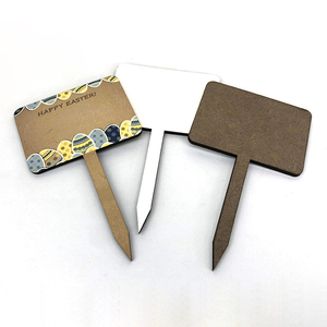 Maceta Transferencia de calor Letrero Bonsai Etiqueta Decorativa Madera Impreso Palos para la decoración del patio al aire libre - Product Image 3