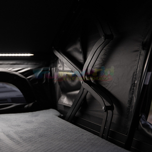 เต็นท์หลังคารถพับได้กันน้ำทรงสามเหลี่ยมแบบพับได้เต็นท์อะลูมิเนียมแข็งแบบป๊อปอัพสไตล์ใหม่ - Product Image 6