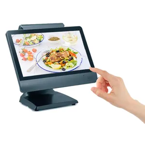 저렴한 카페 Pos 시스템 제조업체 소매 현금 서랍 Pos 시스템 터치 윈도우 레스토랑 I7 저렴한 Pos 시스템