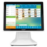 Sistema pos táctil profesional todo en uno, software WIN, máquina registradora, terminal de sistema 15 POS para salón de belleza