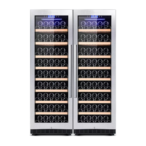 VANACE-refrigerador eléctrico pequeño <span class=keywords><strong>Horizontal</strong></span>, compresor compacto comercial, refrigerador de <span class=keywords><strong>vino</strong></span> con madera - Product Image 6