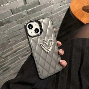 Nuovi disegni in pelle <span class=keywords><strong>cuore</strong></span> di diamante Design custodia del telefono cellulare per <span class=keywords><strong>Iphone</strong></span> 15 141 312 11 per le ragazze - Product Image 6