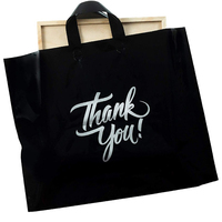 Sacs de Shopping en plastique personnalisés, bricolage en Poly, poignée à boucle souple, sac de transport avec Logo personnalisé
